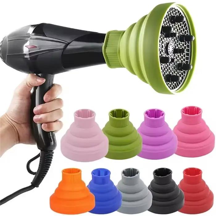 Accessoires de coiffure en silicone : diffuseur de boucles