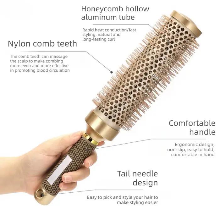 Brosse à cheveux extra longue résistante à la chaleur