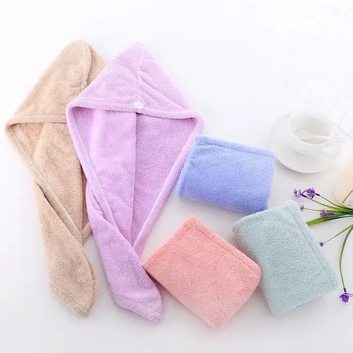 Serviette magique en microfibre pour cheveux