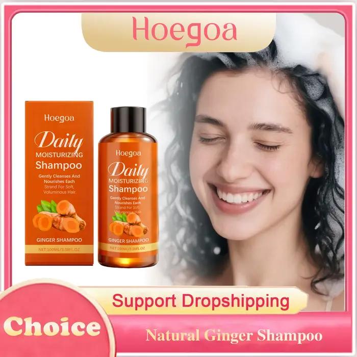 Shampoing au gingembre naturel