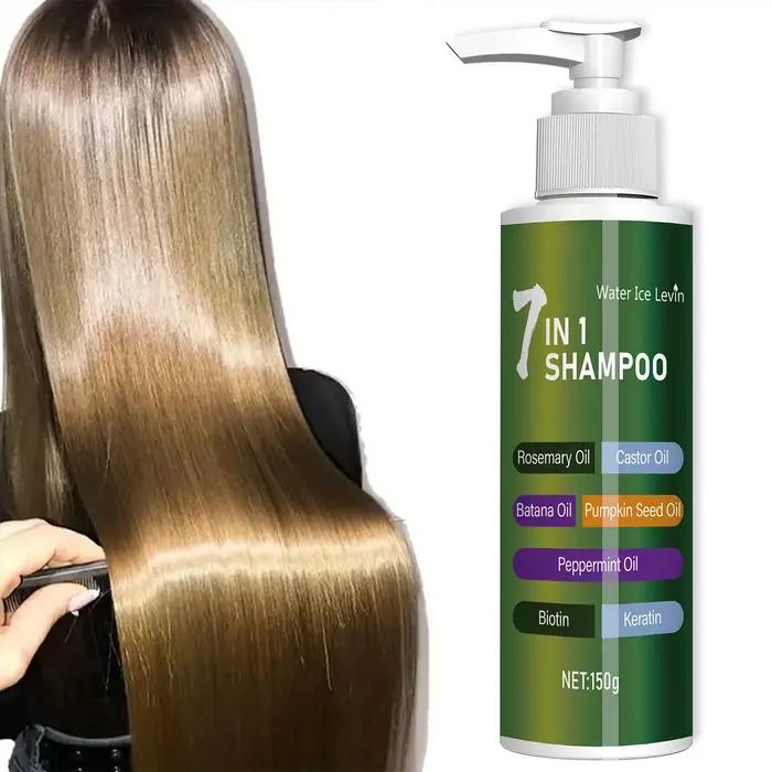 Shampooing 7-en-1, riche en mousse et facile à rincer