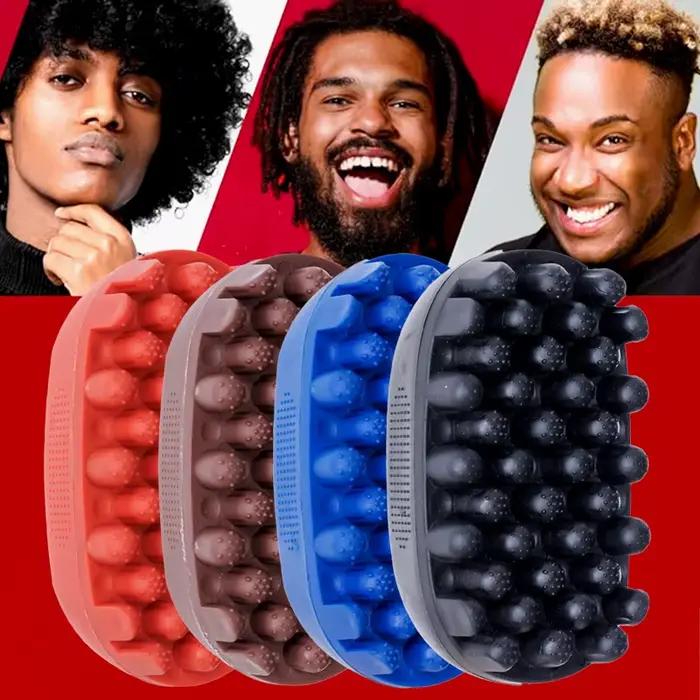 WANMEI Brosse à cheveux torsadée magique en silicone