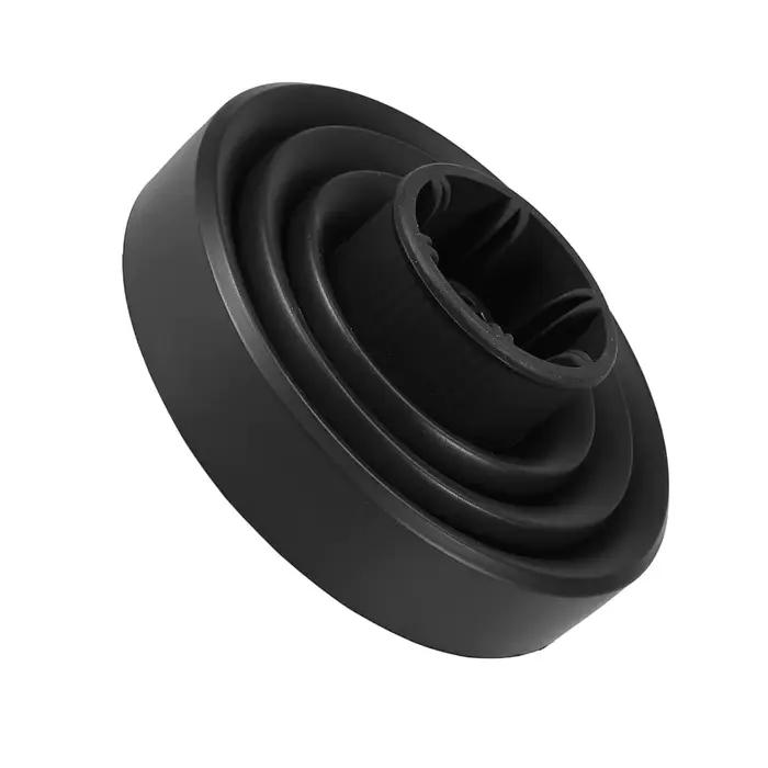 Diffuseur de sèche-cheveux pliable noir, professionnel, portable, léger, qualité salon