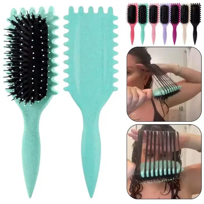 1 brosse coiffante pour cheveux bouclés