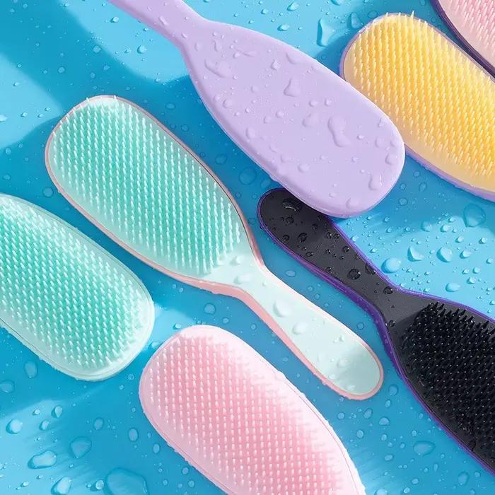 Brosse à cheveux antistatique peigne