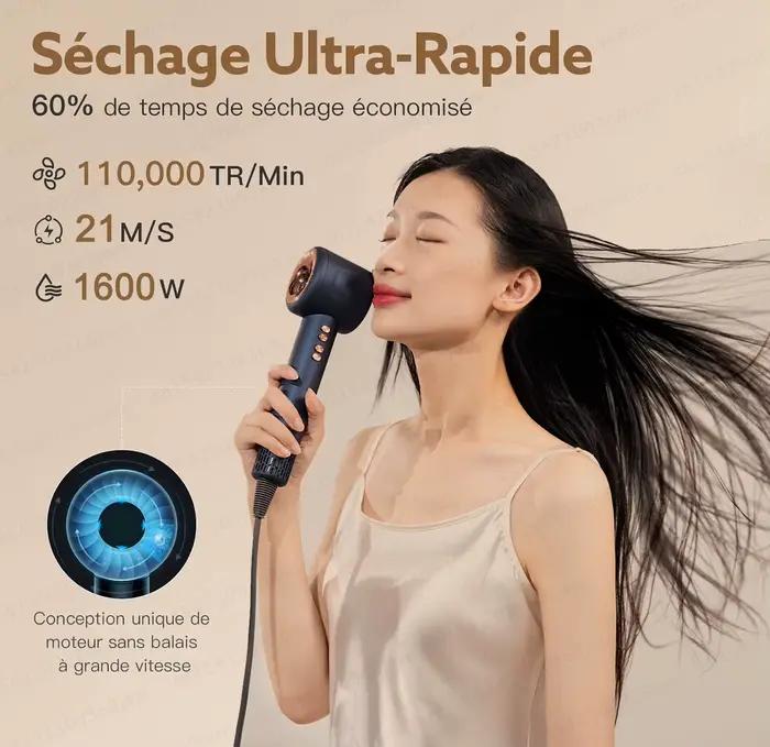Super sèche-cheveux 220V
