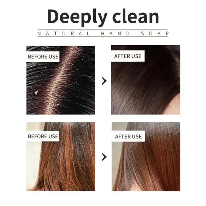 Le shampoing à la lavande est rafraîchissant