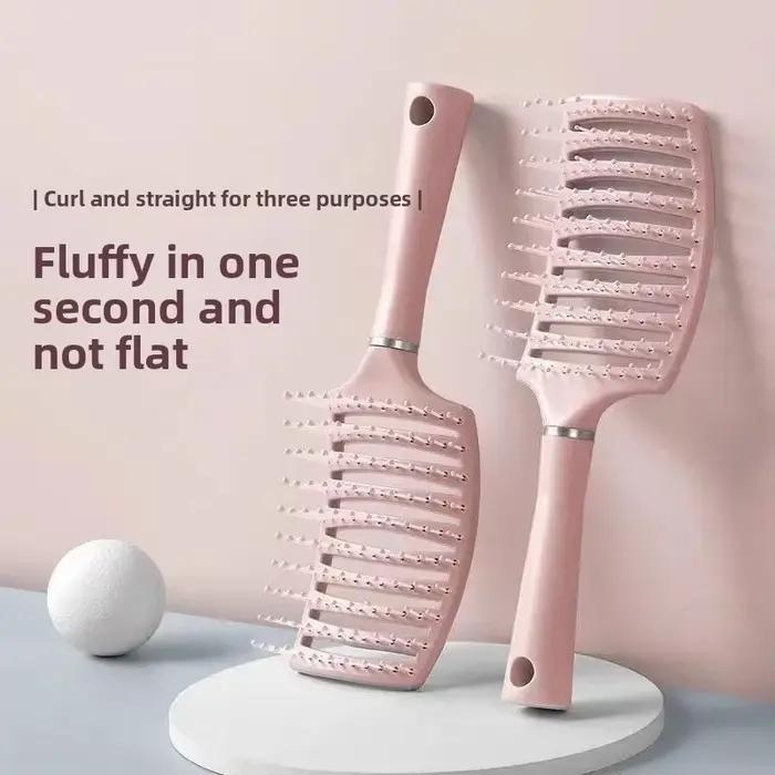 Brosse à cheveux moelleuse Anti-perte de cheveux