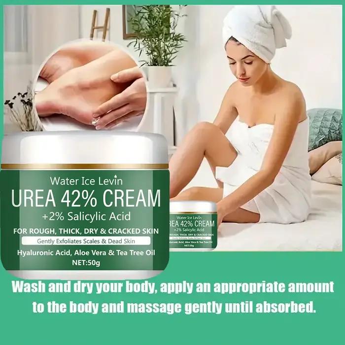 Urea réparatrice intensive 42% + crème à l'acide salicylique. Friandises Peaux rugueuses