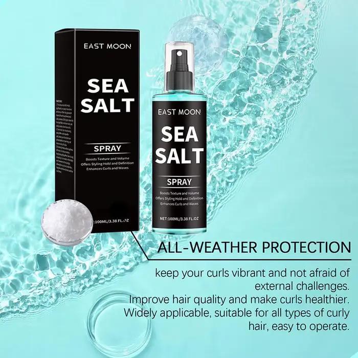 Spray Bouclant au Sel Marin 100ml pour Cheveux