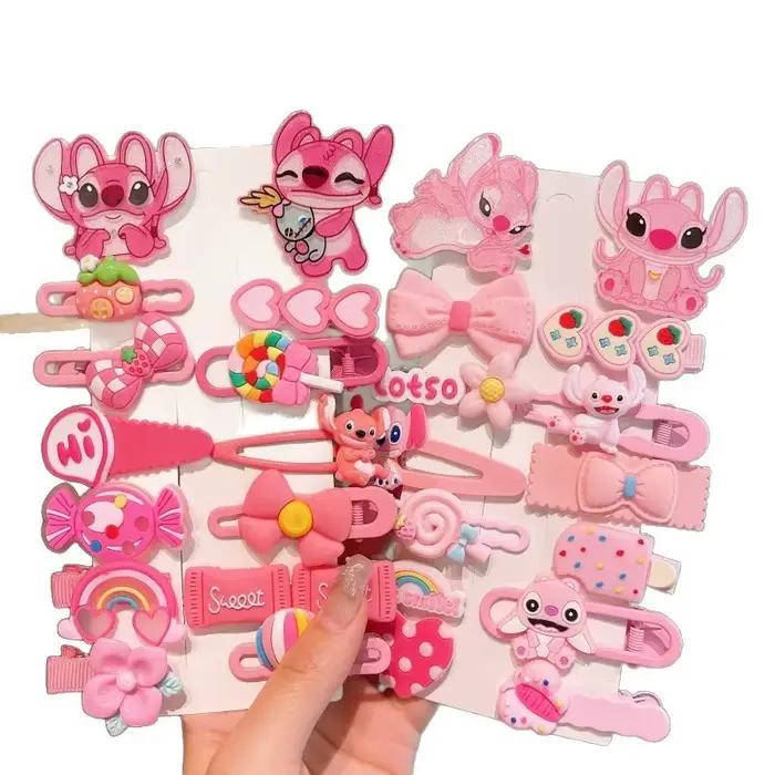 14 pinces à cheveux Disney Stitch pour filles