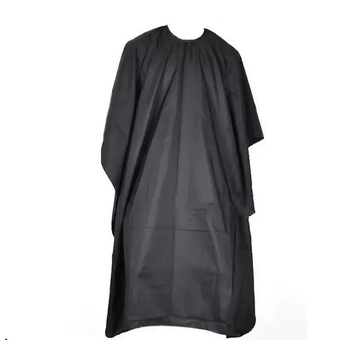 Cape de coiffure noire professionnelle pour Salon de coiffure