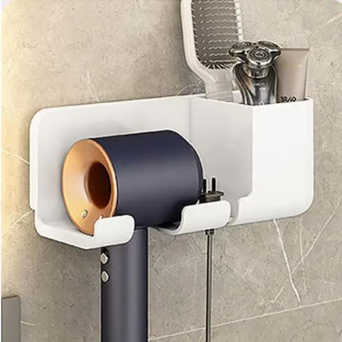 Support mural pour sèche-cheveux Dyson avec boîte de rangement