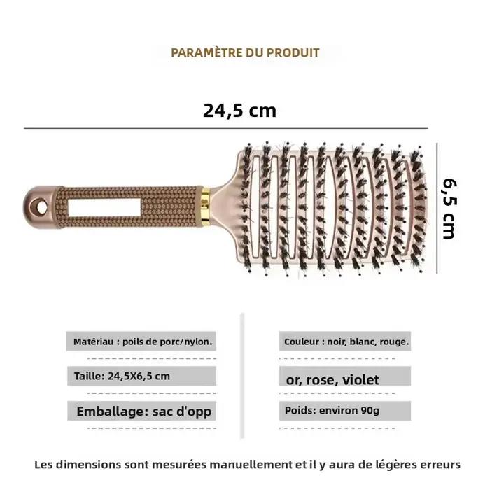 Brosse à cheveux peigne de Massage du cuir chevelu