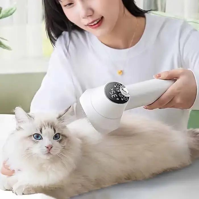 Sèche-cheveux intelligent sans bruit pour animaux de compagnie