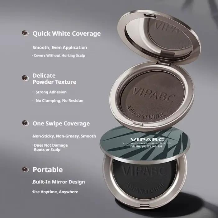 Poudre capillaire blanchissante et repulpante VIPABC Hair Beauty Magic Tool pour une coloration rapide et instantanée