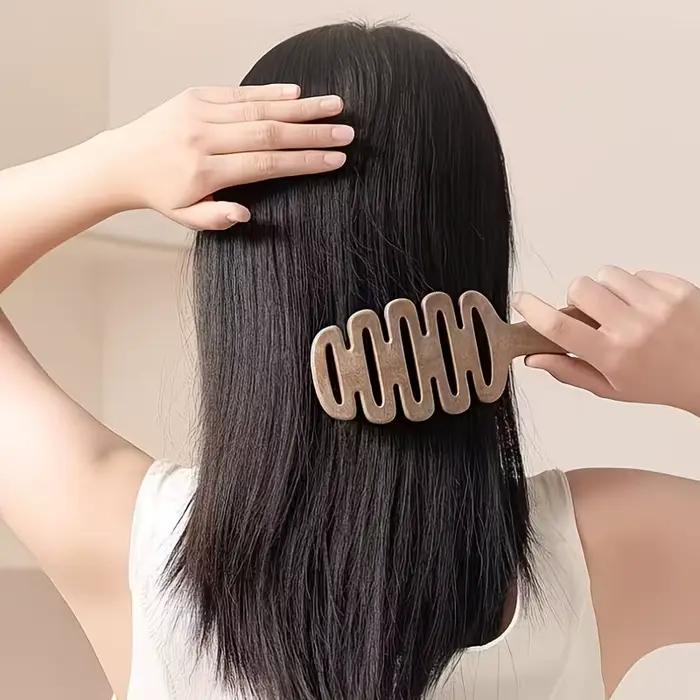 Brosse à cheveux CALIYI en poils de sanglier