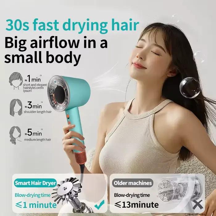 Sèche-cheveux professionnel 5 en 1