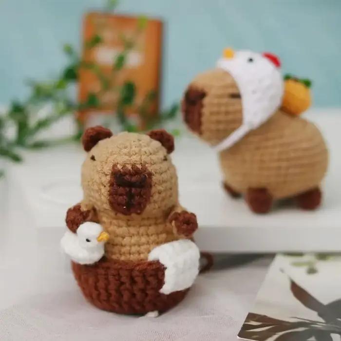 Kit de crochet capybara