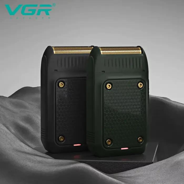 VgazV-353-Rasoir Professionnel Électrique Rasage Machine Portable Barbe Tondeuse Rechargeable Rasoir Mini