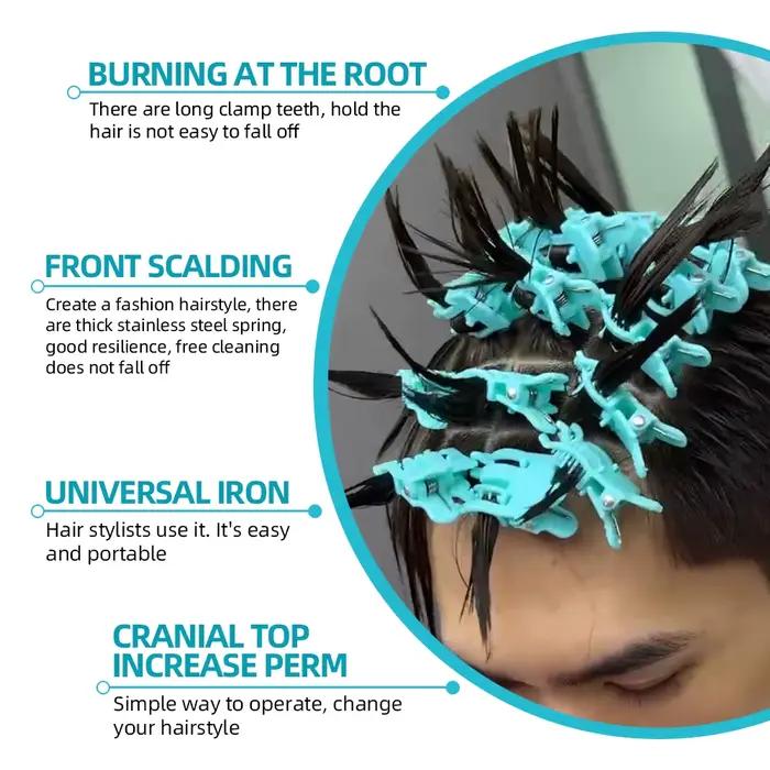 Pinces à cheveux réutilisables pour hommes