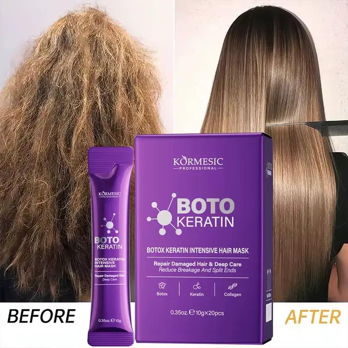 Masque capillaire à la kératine magique 5 secondes réparation dommages crépus doux lisse brillant cheveux hydrater en profondeur traitement des cheveux réparation masque de soin des cheveux
