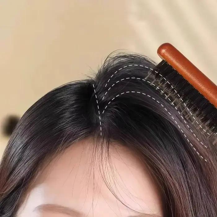 Peigne à cheveux antistatique avec manche