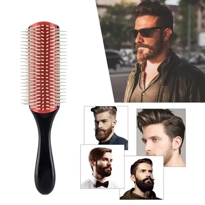 Denman – brosse à cheveux démêlante unisexe à 9 rangées