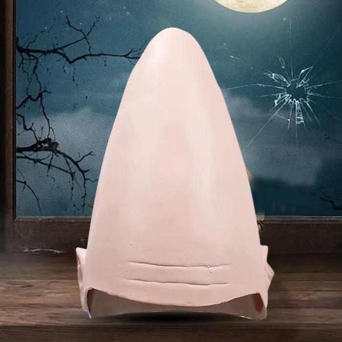 Coiffe de cosplay en latex Alien Cone Bald Head Alien