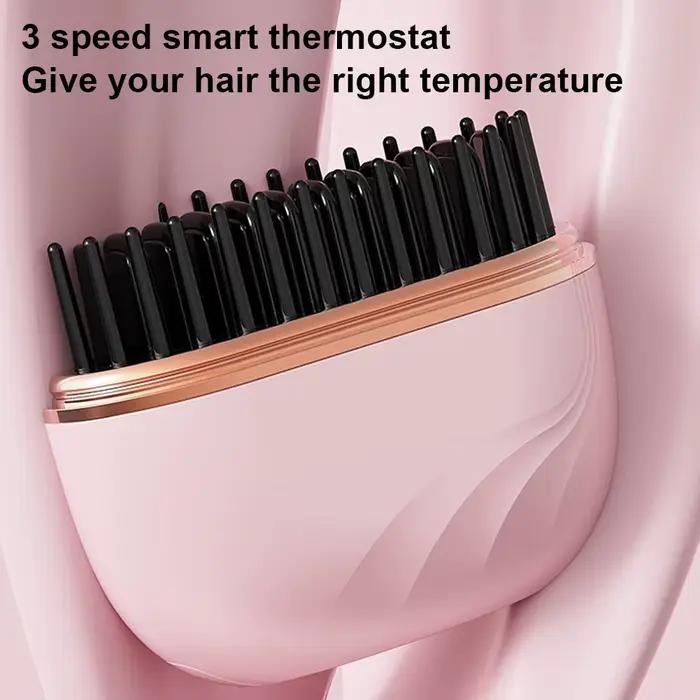 Brosse à lisser électrique à chauffage électrique