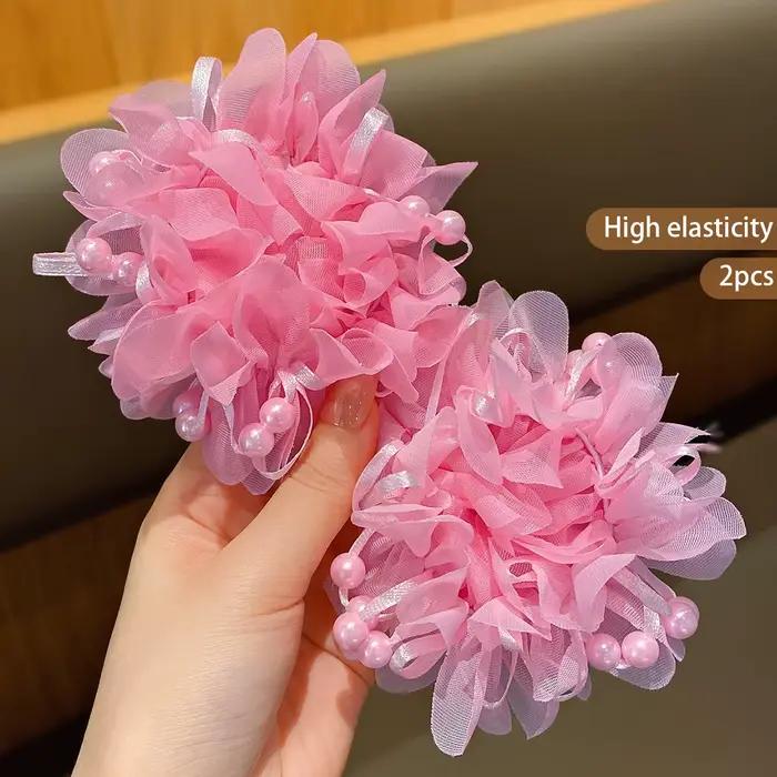2 petites filles rose mignon bandeau cheveux accessoires pour enfants