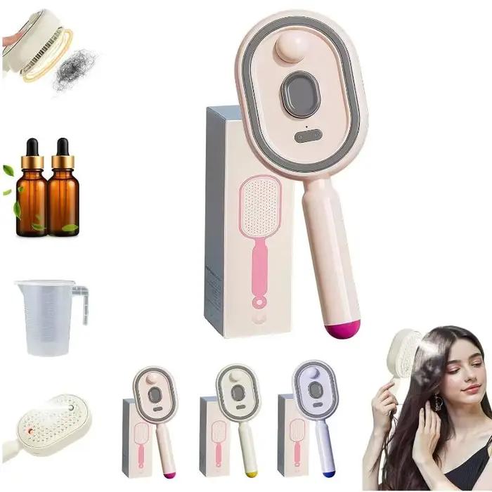 Brosse à vapeur électrique pour cheveux