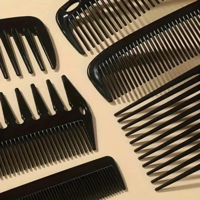 6 pièces/ensemble accessoires de coiffeur professionnels peignes de coiffure antistatiques homme style Design Salon