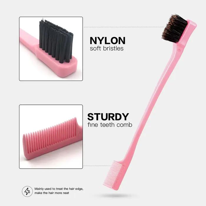 Ensemble de 3 brosses coiffantes : brosse à cheveux à 3 rangées