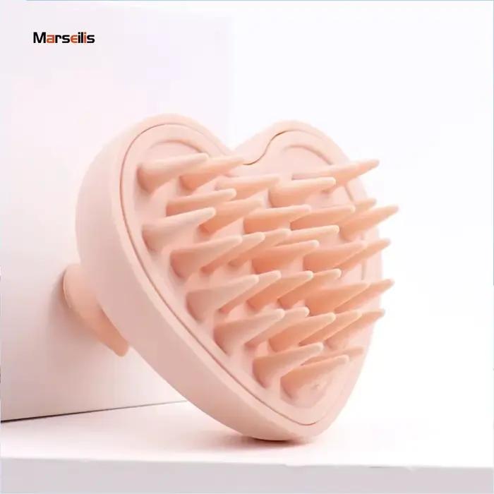 Brosse de lavage pour cheveux en silicone