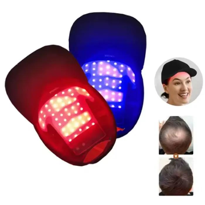 Bonnet de thérapie à la lumière rouge LED