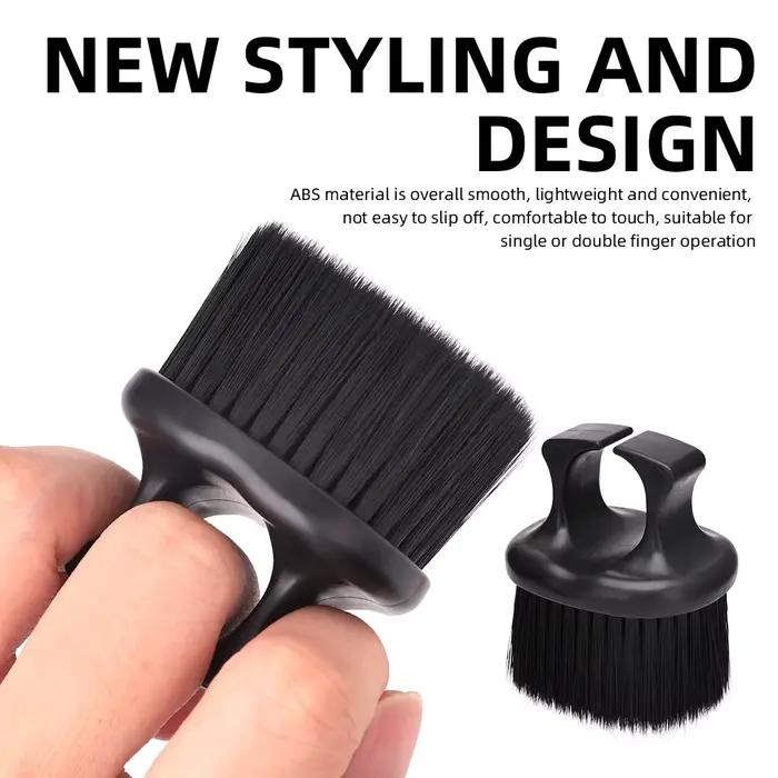 Coiffeur cou Duster brosses professionnel doigt brosse barbier coupe propre