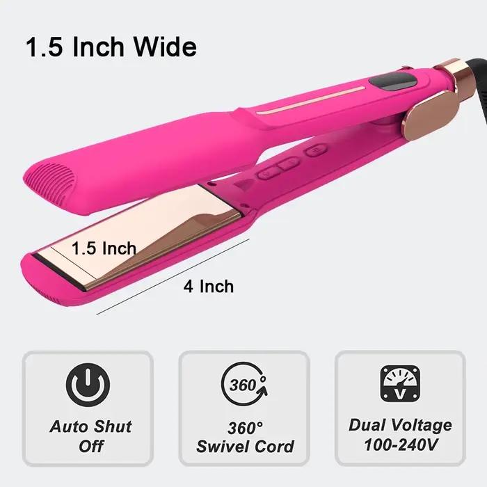 Lisseur de cheveux pour femme 450 ℉