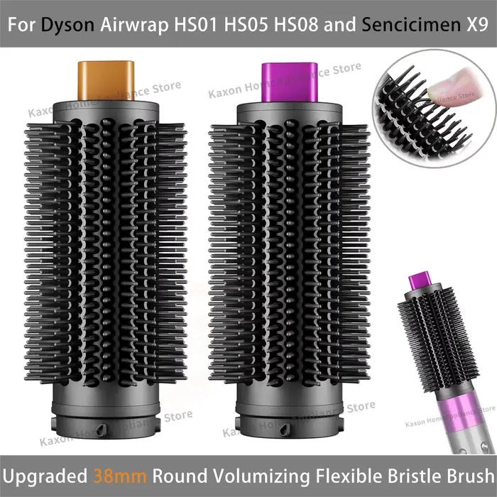 Brosse volumisante ronde améliorée de 38mm pour accessoires Dyson Airwrap HS01/05/08