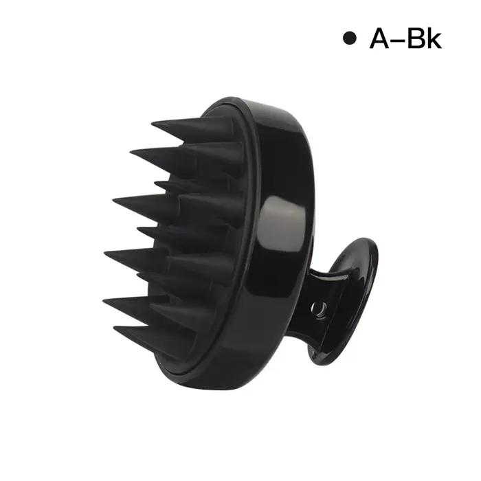 Peigne de Massage du cuir chevelu en Silicone