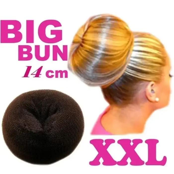 Grand chignon de cheveux de 14CM