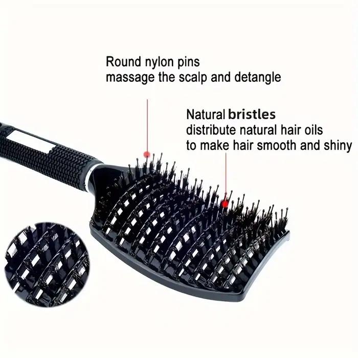 Brosse à cheveux magique de Massage du cuir chevelu pour femmes