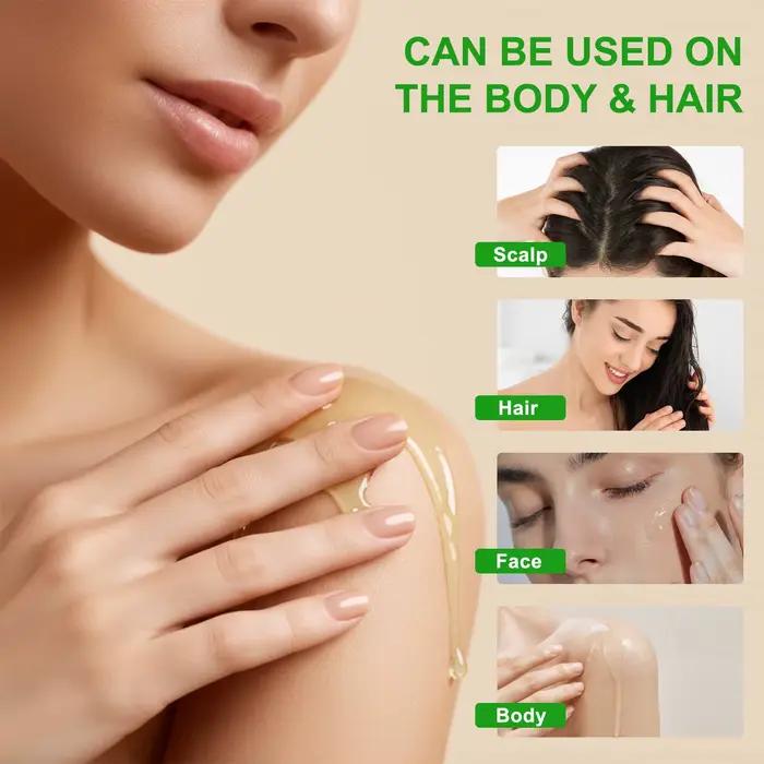 Jojoba huile pour cheveux hydratant et réparateur 100% traitement pur
