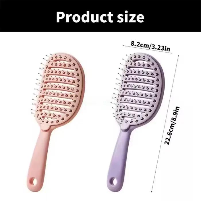Brosse à cheveux autonettoyante et masseur du cuir chevelu