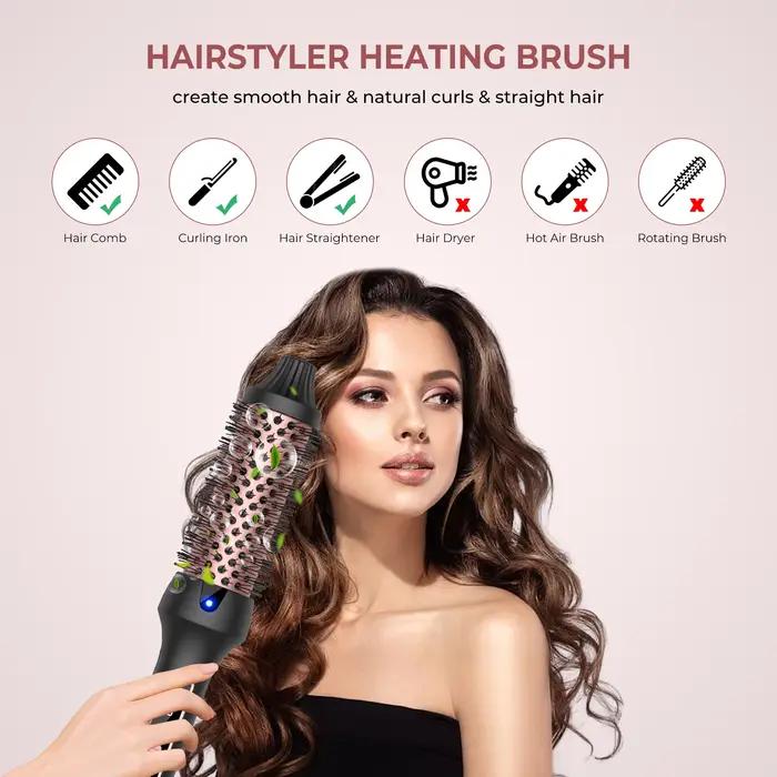 Brosse de fer à friser 3 en 1