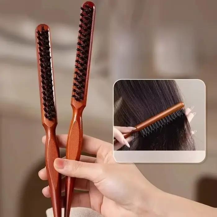 Peigne à cheveux antistatique avec manche