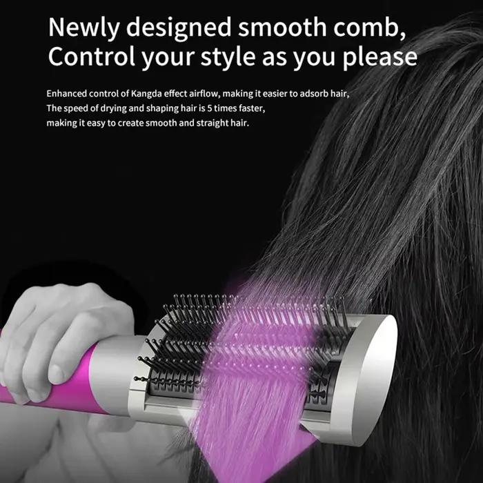 Tinsol 6 en 1 détachable avec fixation de peigneSèche-linge avec peigne pour les styles volumineux - Obtenez des résultats similaires au salon à la maison