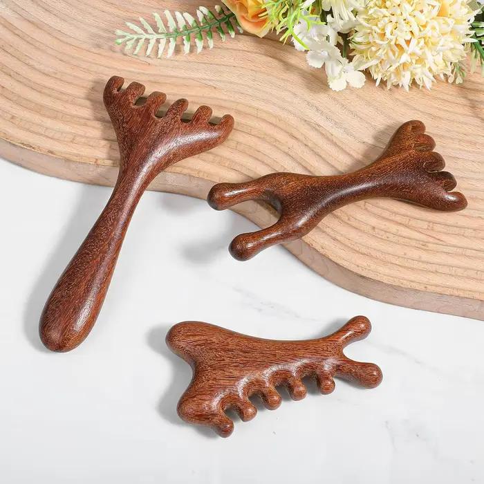 Peigne de massage Gua Sha pour la tête
