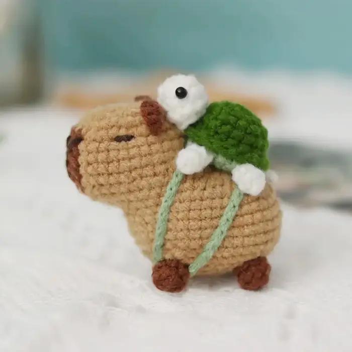 Kit de crochet capybara