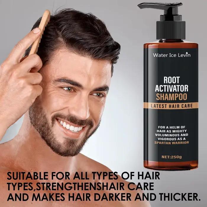 Shampoing pour activation des racines – Extrait naturel de plantes